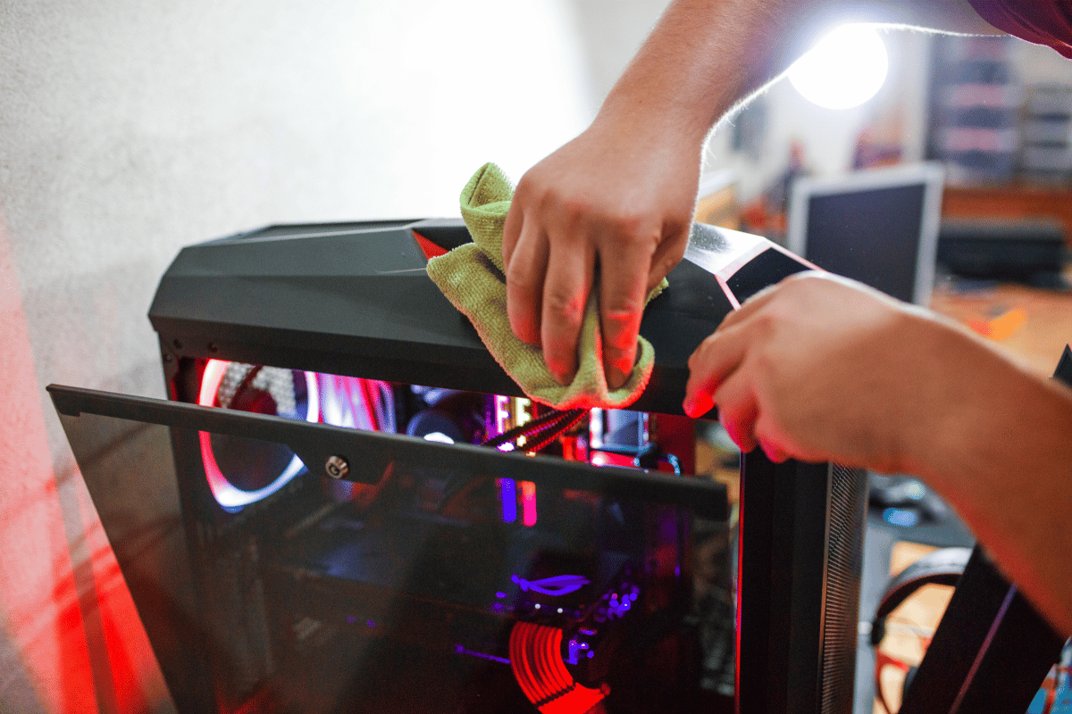 Come pulire lo schermo del pc