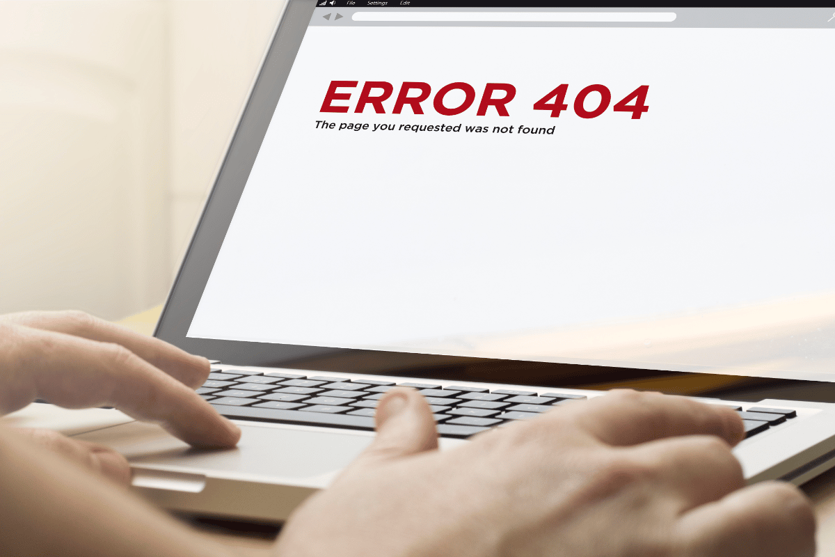cosa significa Errore 404 not found