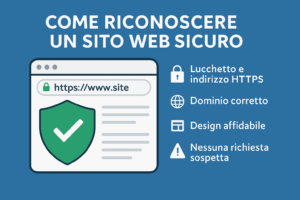 Come riconoscere un sito web sicuro: 7 segnali da non ignorare